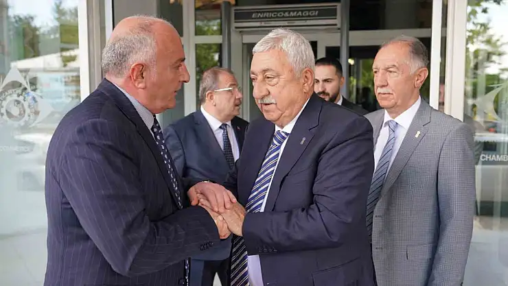 TESK Başkanı Palandöken, Erzurum'da esnafın sorunlarını ve mesleki gelişimi görüştü