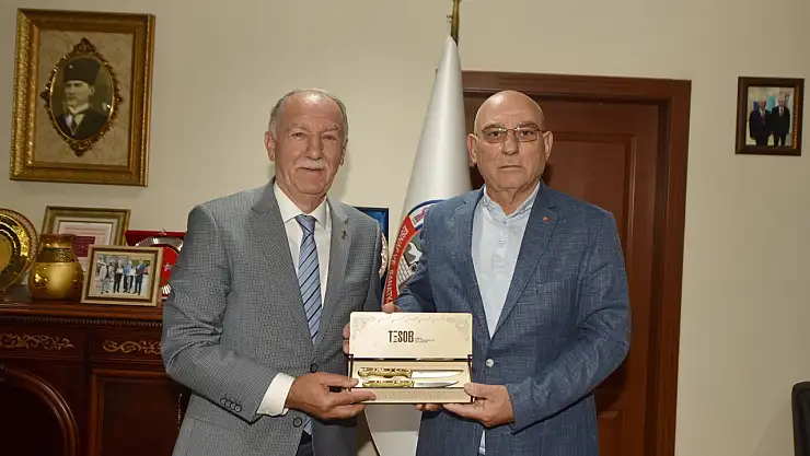 TESOB Başkanı Metin Kara'dan Erzurum ESOB'a Ziyaret