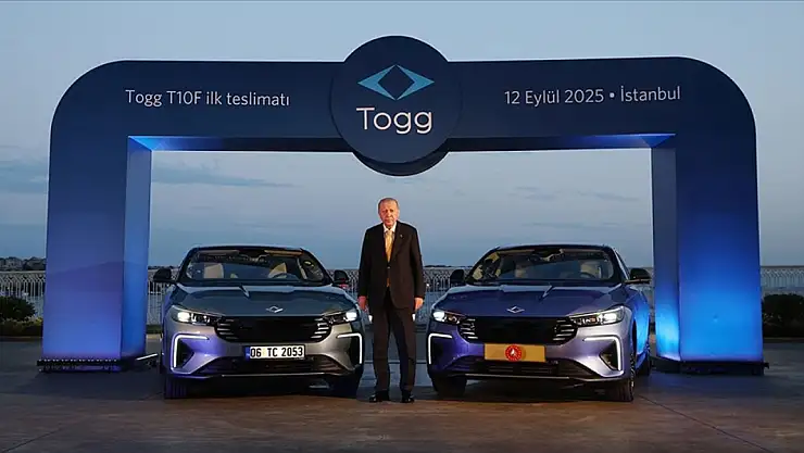 Togg T10F'nin ilk sahibi Cumhurbaşkanı Erdoğan oldu