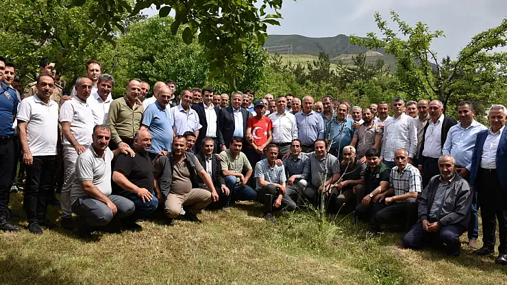 Tortum'da Kaymakam Fatih Bayram'a veda yemeğinde birlikte çalışma vurgusu yapıldı
