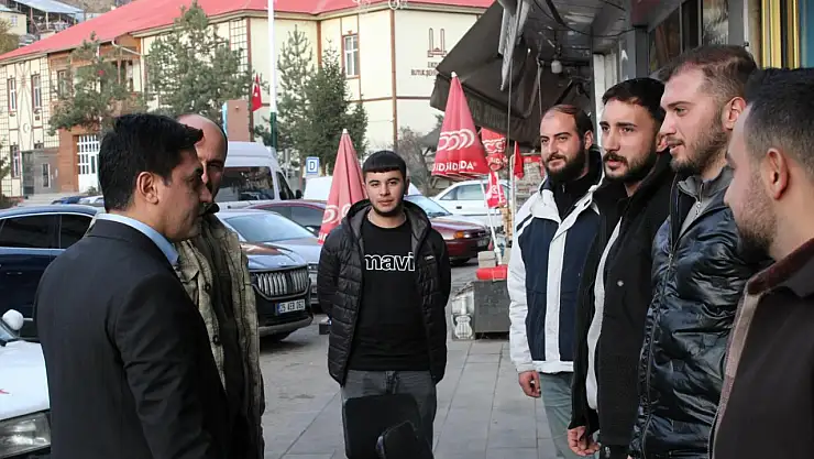 Tortum Kaymakamı Esnaf Ziyaretlerini Sürdürüyor