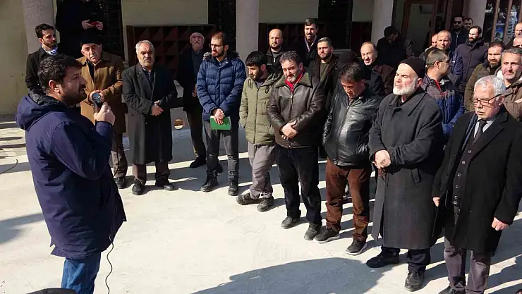 Trump'ın Gazze açıklamaları Van'da protesto edildi