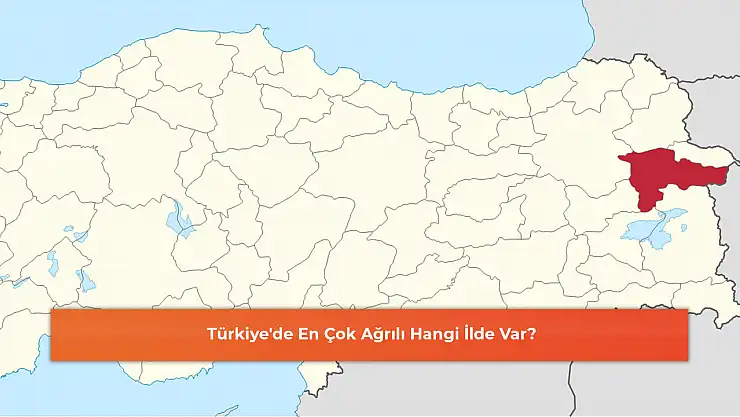 Türkiye'de En Çok Ağrılı Hangi İlde Var?