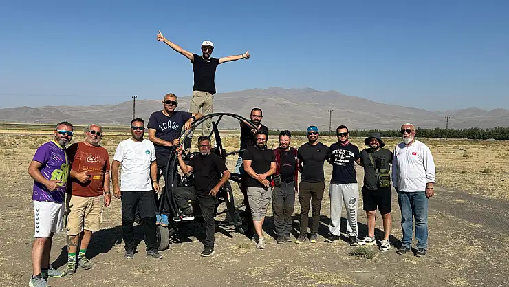 Türkiye'nin en yüksek noktasında sporcular sınırları zorladı