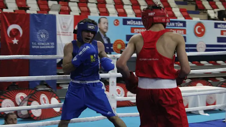 Türkiye'nin genç altın yumrukları Ağrı'da ringe çıktı