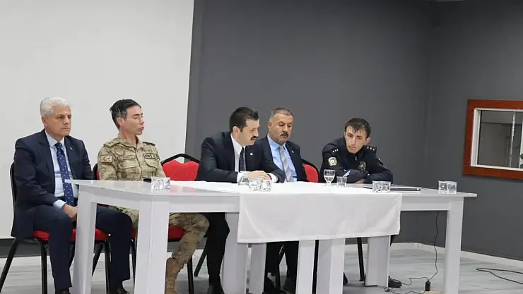 Tutak'ta okul güvenliği masaya yatırıldı