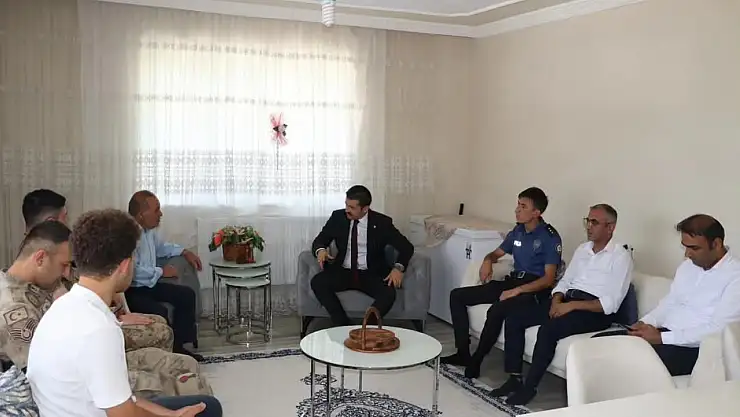 Tutak'ta vefa buluşması: Şehit ailelerine anlamlı ziyaret