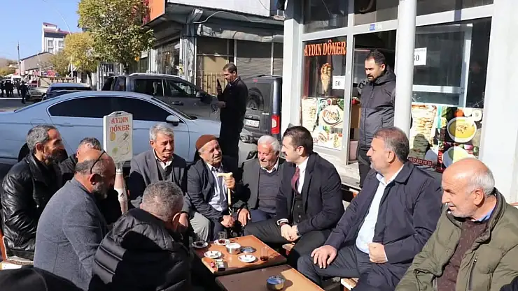 Tutak'ta yetkililerden saha mesaisi