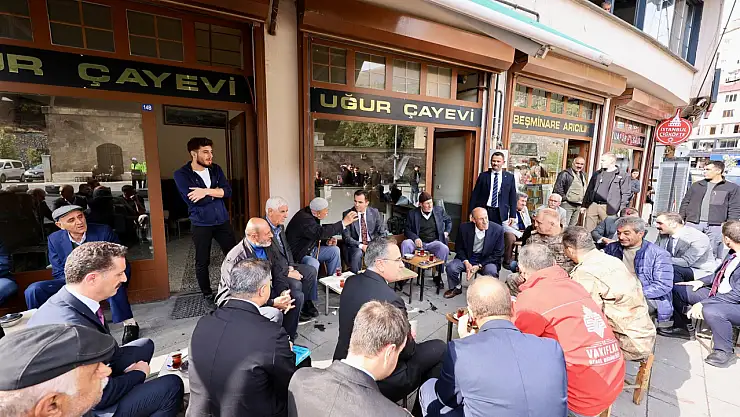 Vali Ahmet Karakaya, Esnaf ve Vatandaşlarla Buluştu
