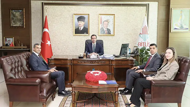 Vali Ahmet Karakaya, Görevine Yeni Başlayan Kurum Müdürlerini Kabul Etti