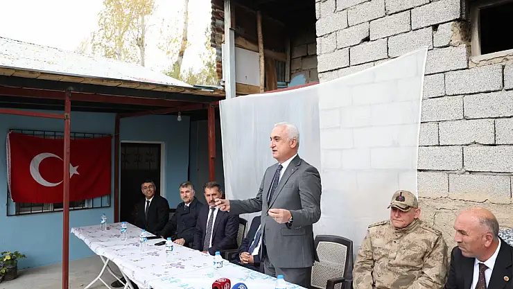 Vali Avni Çakır, Yücetepe Köyünü Ziyaret Etti