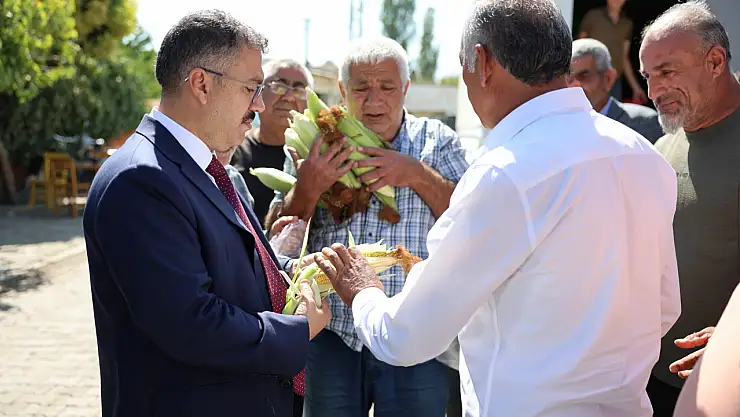 Vali Ercan Turan Bayraktutan Köyünü Ziyaret Etti