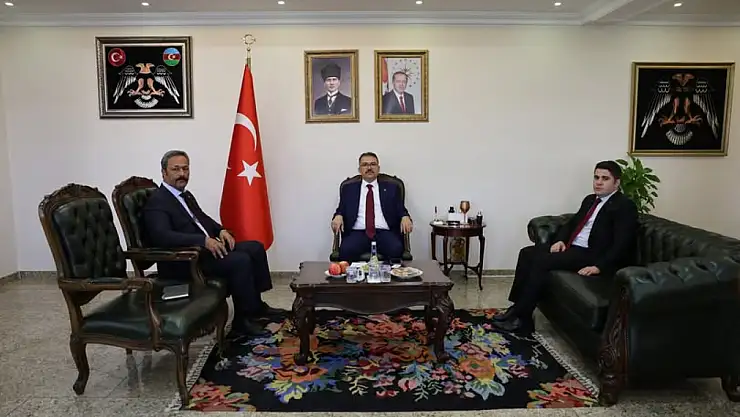 Vali Ercan Turan'dan Tarım ve Hayvancılık Alanında Önemli Görüşme