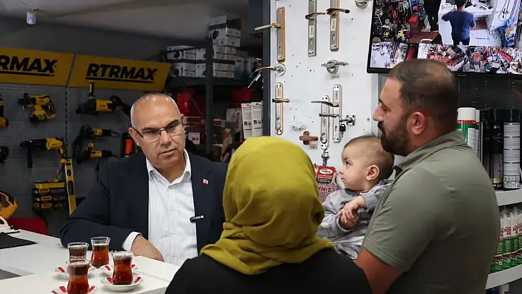 Vali Koç, Ağrı esnafının nabzını tuttu