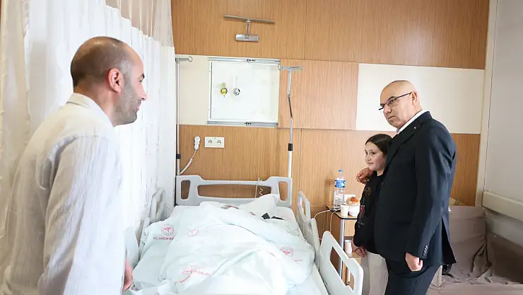 Vali Koç'tan hastane ziyareti: Sağlık hizmetlerini yerinde inceledi