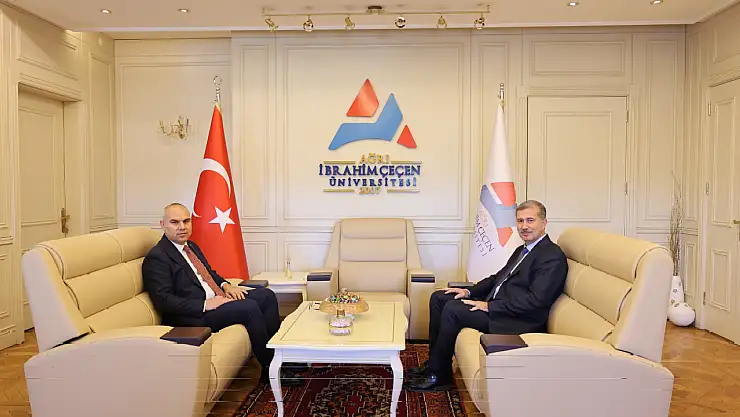 Vali Koç'tan Rektör Gülçin'e 'Hayırlı Olsun' ziyareti