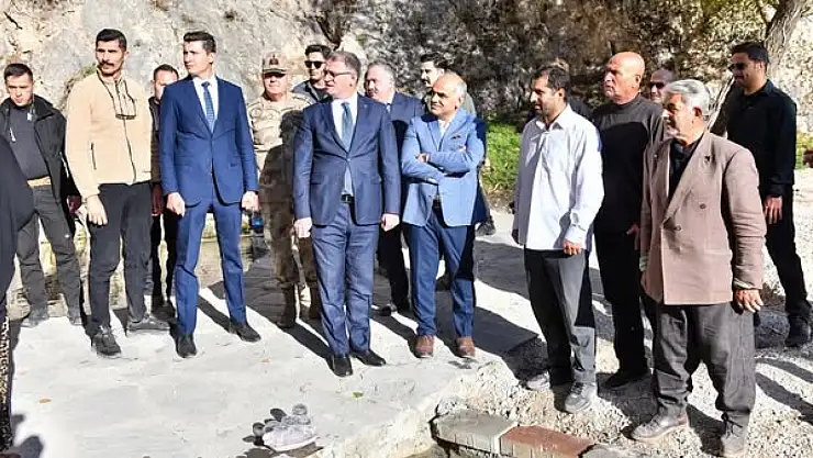 Vali Ozan Balcı, Tarihi Horhor Camii'nde İncelemelerde Bulundu