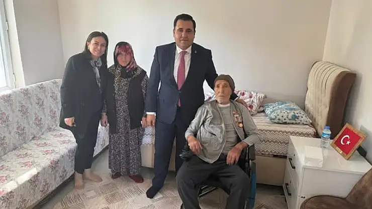 Vali Yardımcısı Gökçecik'ten Gazi Abbas Karaduman'a Ziyaret