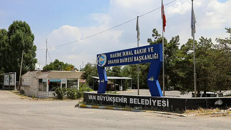 VAN BÜYÜKŞEHİR BELEDİYESİNDEN 7 AYDA 7 BİN 180 ARAÇ BAKIM VE ONARIMI