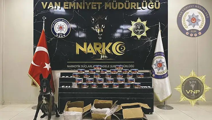Van'da 3 Operasyonda 113 Kilogram Uyuşturucu Maddesi Ele Geçirildi