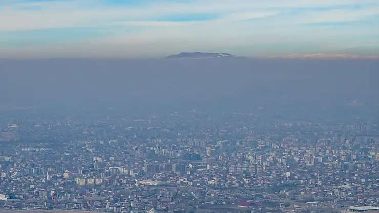 Van'da hava kirliliği yüksek basıncın etkisiyle artıyor
