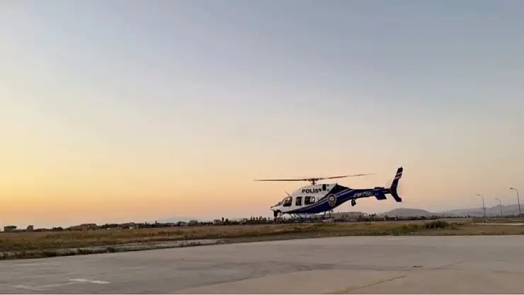 Van'da Helikopterli Operasyonda 5 Aranan Şahıs Yakalandı, Uyuşturucu ve Ceza Kesildi!