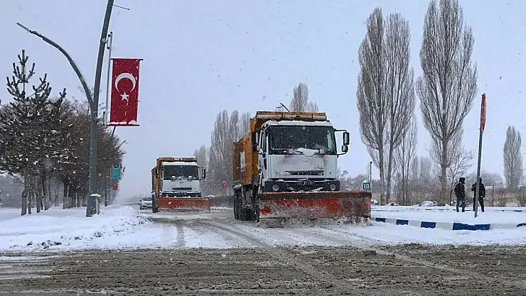 Van'da karla kapanan 560 yerleşim yerinden 528'inin yolu açıldı