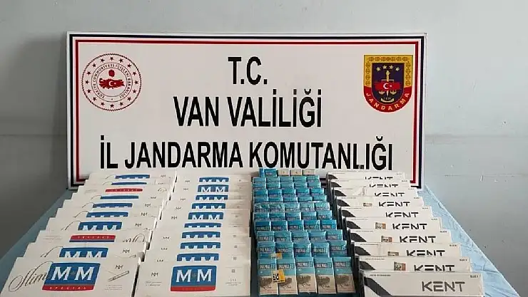 Van'da polis gümrük kaçağı malzemeleri ele geçirerek 10 kişiyi gözaltına aldı