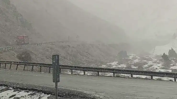 Van'da Şiddetli Kar Fırtınası Nedeniyle Yol Trafiğe Kapatıldı