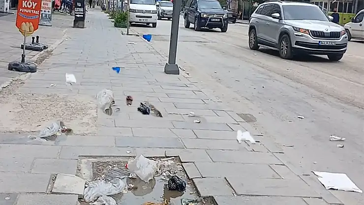 Van'da Şiddetli Rüzgar Çöpleri Havada Uçurdu, Vatandaşlar Duyarlılık Çağrısında Bulundu