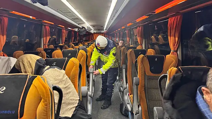 Van'da sıkı trafik denetimi