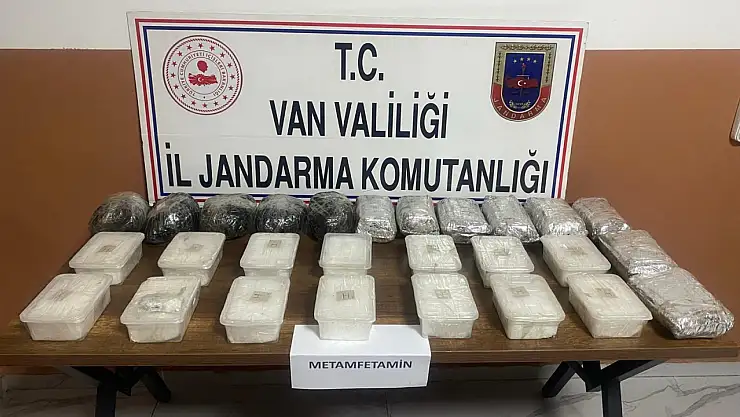 Van'da sınır hattında 21 kilo uyuşturucu ele geçirildi