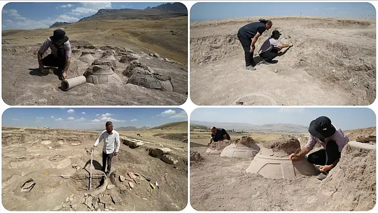 Van'daki Kevenli Kalesi'nde Çivi Yazılı 76 Pithos Bulundu!