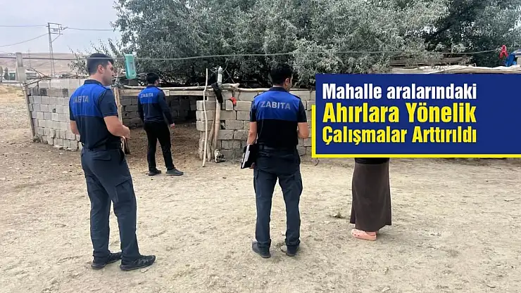 Van Edremit Belediyesi Ahır Denetimlerini Sıklaştırdı
