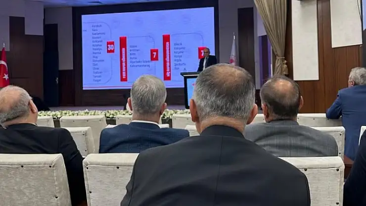 Van İl Müdürü, İl Müdürleri Koordinasyon Toplantısına Katıldı