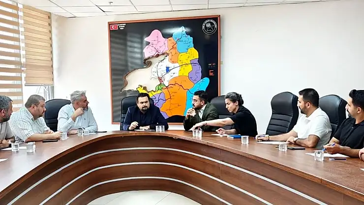 Van İl Sağlık Müdürlüğü'nde Değerlendirme Toplantısı Gerçekleştirildi