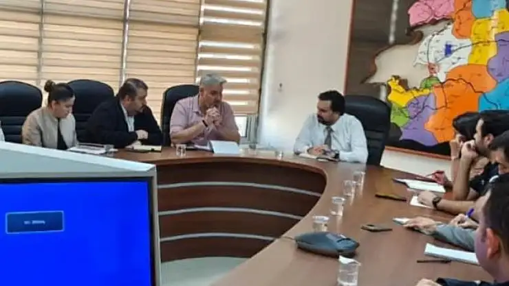 Van İl Sağlık Müdürlüğü'nde Haftalık Değerlendirme Toplantısı Gerçekleştirildi
