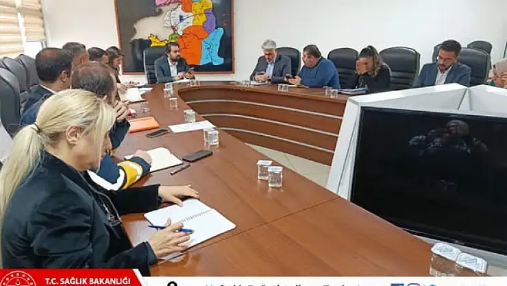 Van İl Sağlık Müdürlüğünde Haftalık Değerlendirme Toplantısı