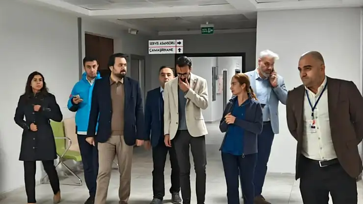 Van İl Sağlık Müdürü Bahçesaray Devlet Hastanesini Ziyaret Etti