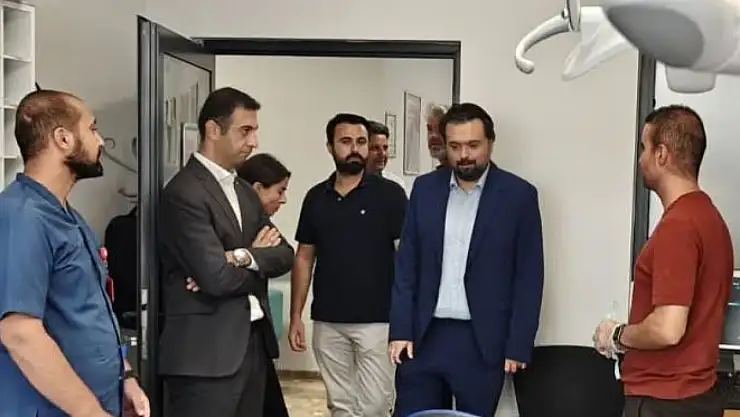 Van İl Sağlık Müdürü Erciş Ağız ve Diş Sağlığı Merkezi'ni Ziyaret Etti