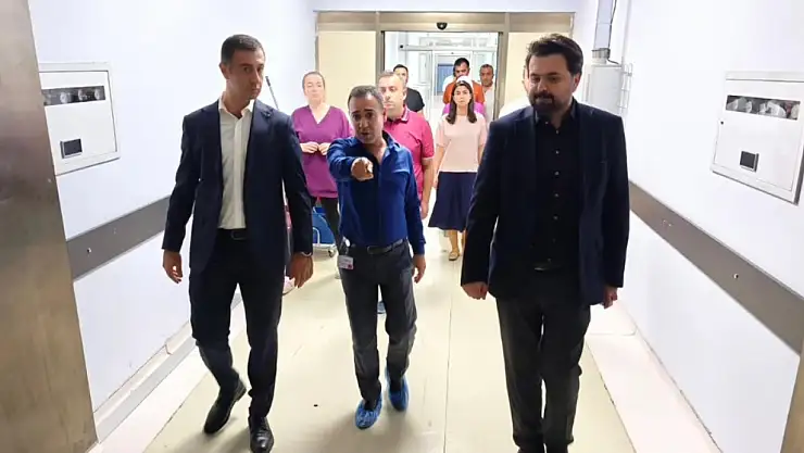 Van İl Sağlık Müdürü Op. Dr. Muhammed Tosun'dan Van Eğitim ve Araştırma Hastanesi Ziyareti