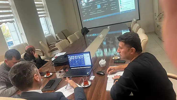 Van İl Tarım ve Orman Müdürlüğü'nde Çevrim İçi Toplantı Düzenlendi
