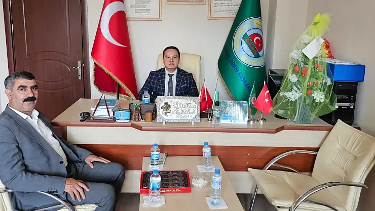 Van Muradiye Kaymakamı Melih Aydoğan'dan Veda Ziyaretleri