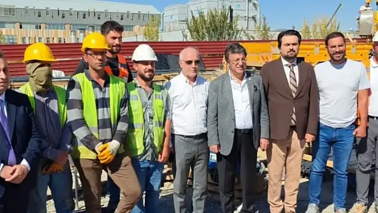 Van Şehir Hastanesi Şantiyesinde İnceleme: Milletvekili Türkmenoğlu Süreci Yerinde Gördü