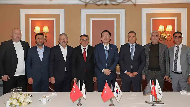 Van TSO, Güney Kore Büyükelçisi ile ticaret fırsatlarını görüştü, stratejik projeler masaya yatırıldı