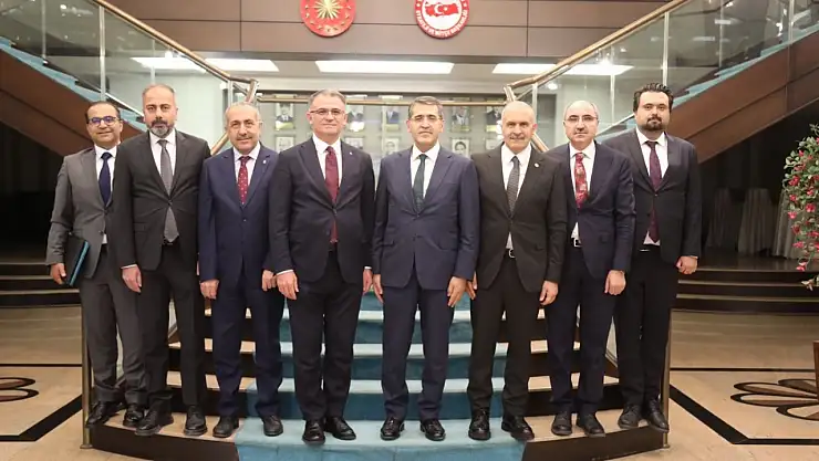 Van Valisi Balcı, Yüzüncü Yıl Üniversitesi için hastane projesini Cumhurbaşkanlığı bütçe başkanıyla görüştü