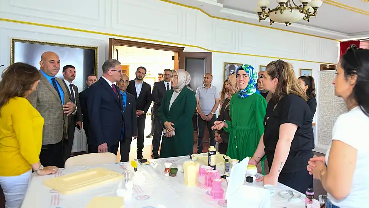 Van Valisi Ozan Balcı'dan Edremit'teki ADEM'e Ziyaret