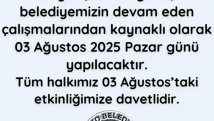 Varto Belediyesi'nden At Yarışı Etkinliği Duyurusu