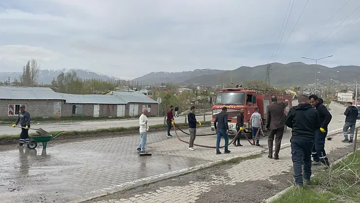 Varto'da Bahar Temizliği Başladı