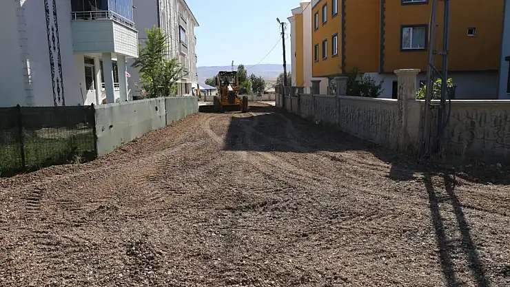 Varto'da Sokaklar Stabilize Edilerek Ulaşım Daha Güvenli Hale Getirildi